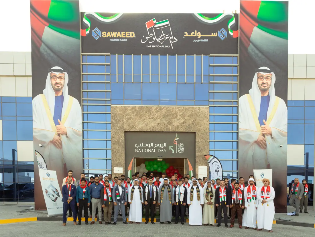 Sawaeed Holding team celebrated 51st UAE National Day with lots of joy and activities