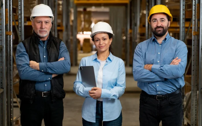 Modern Blue Collar Workforce Temporary Staffing